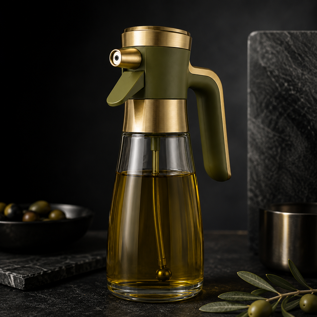 Olive Oil Sprayer Bottle for Cooking, Salads & Everyday Kitchen Prep