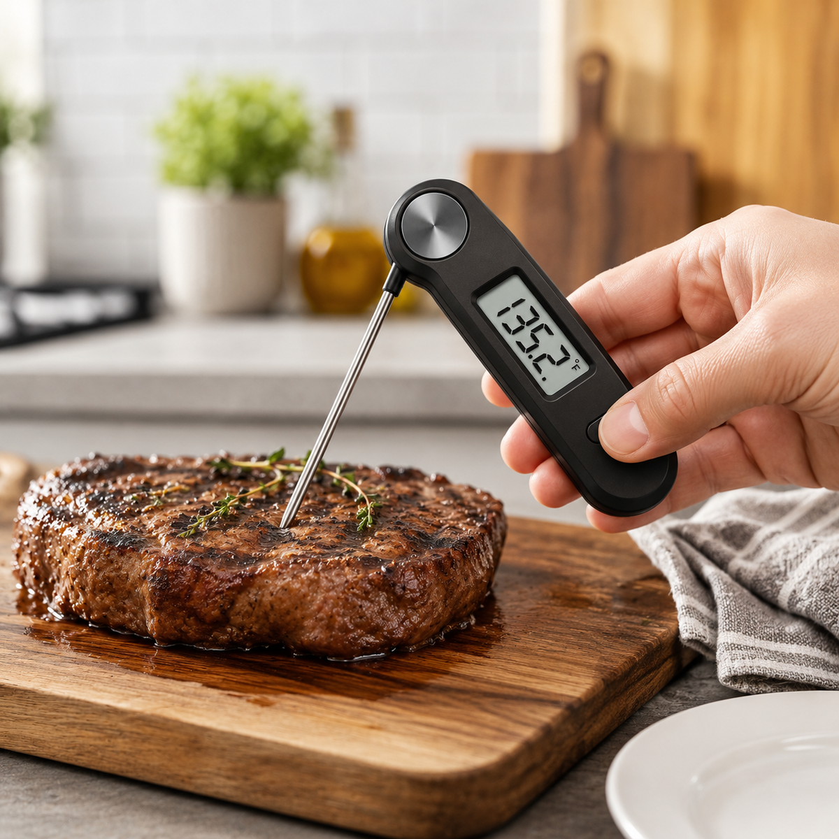 Instant-Read Digital Cooking Thermometer