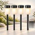 Solar Pathway Lights – Warm White Outdoor Garden & Walkway Lights